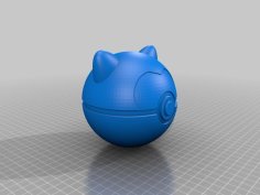 Snorlax Pokeball 3D Printer Model