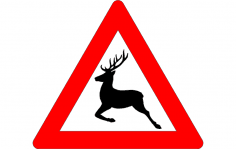 鹿过境标志 dxf 文件