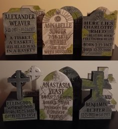 Gravestones 3D Printer Model