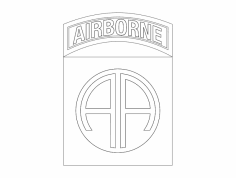 82nd Airborne dxf File