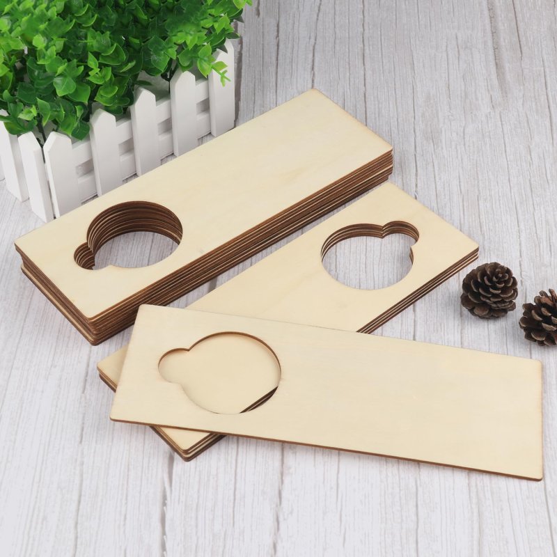 Laser Cut Wood Door Knob Hangers