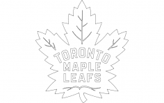 Arquivo dxf Maple Leafs