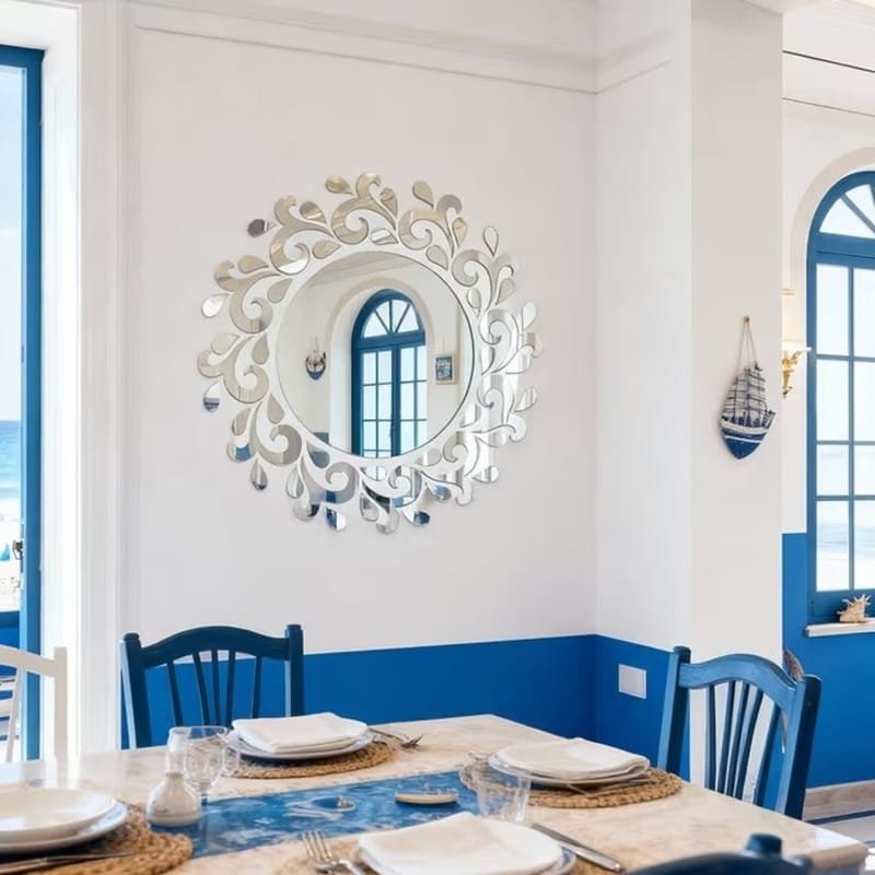 Laser Cut Classic Mandala Artistic Combination Decorative Mirror