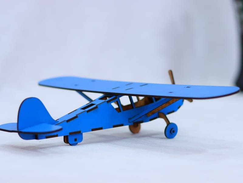 Laser Cut Wooden Airplane Toy, Airplane Toys for Kids