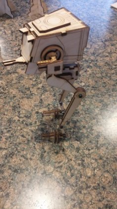 Laser Cut Space Walker – Posable Edition