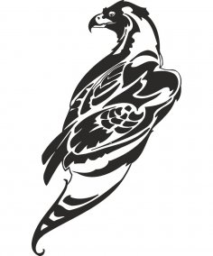 Hawk Vector Art Free Vector