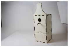 Laser Cut Dutch Birdhouse