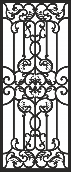 Home Iron Grills Design Vector Free Vector