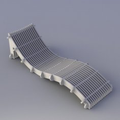 Кресло для отдыха с лазерной резкой 9 мм
