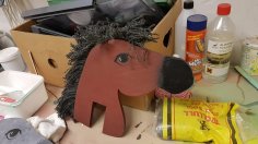 Laser Cut Toy Horse Head DXF File