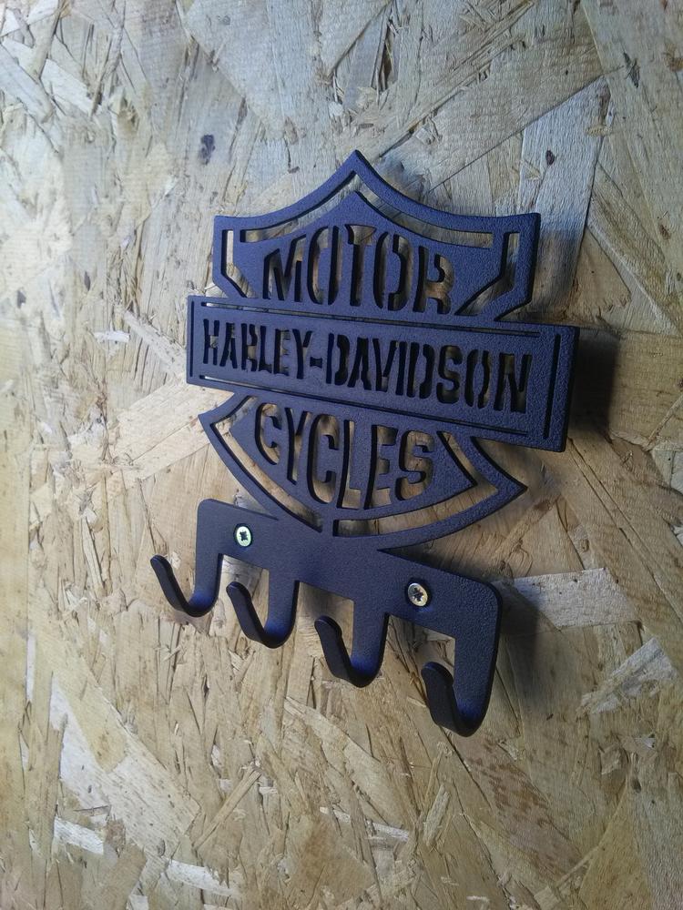Cabide Harley-Davidson corte plasma
