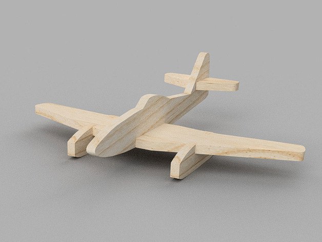 Laser Cut Aircraft Messerschmitt Me 262 Wooden Model SVG File