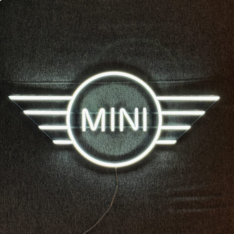 Laser Cut Mini Logo Neon Sign