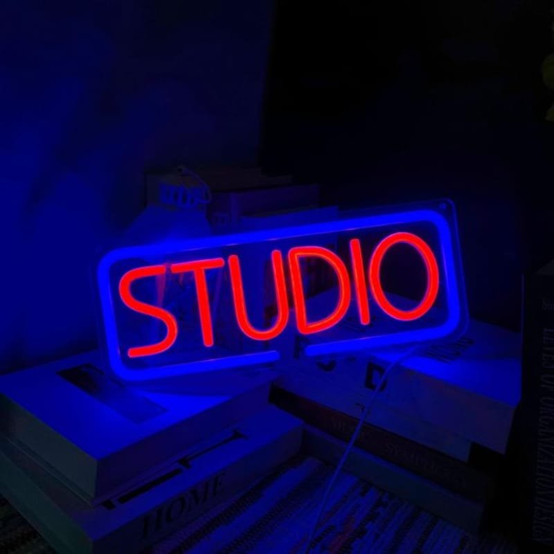 Laser Cut Studio LED Neon Sign