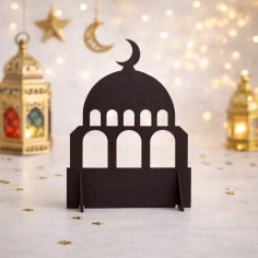Laser Cut Ramadan Mosque Sign, Mosque Design Acrylic Decoration