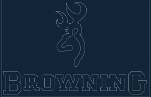 browning logo.dxf