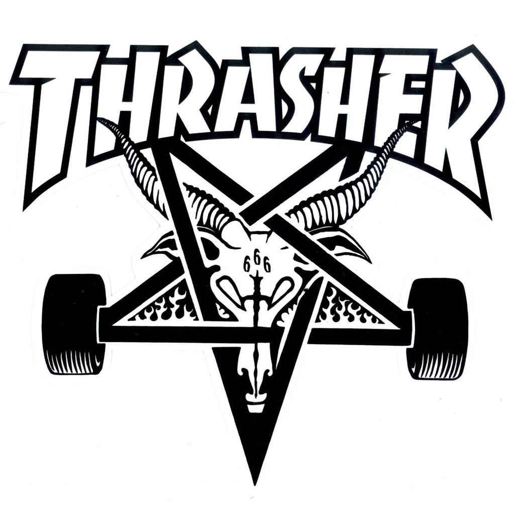 dxf-файл логотипа Thrasher