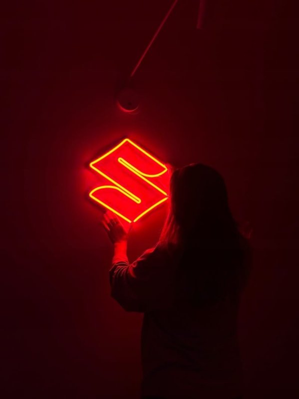 Laser Cut Suzuki Neon Sign