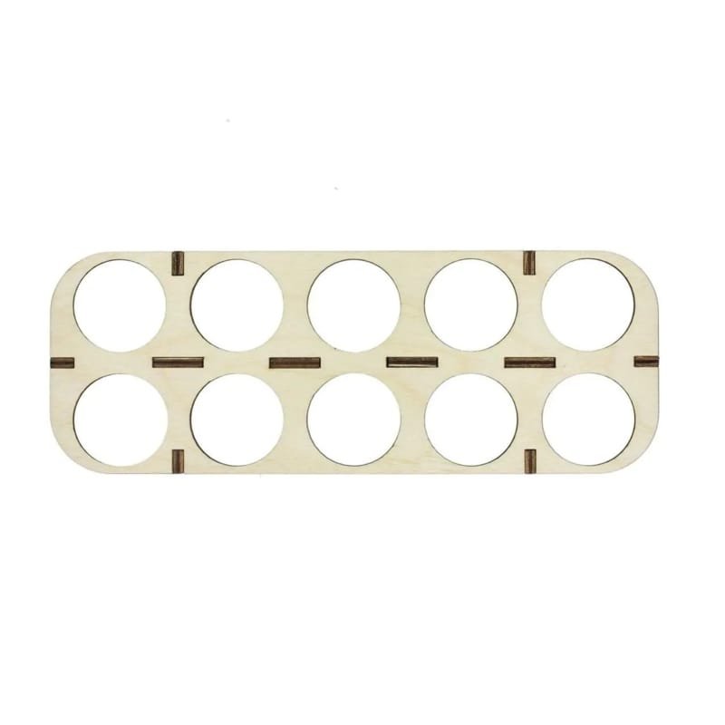 Laser Cut Wooden Egg Holder, Wooden Egg Tray Stand