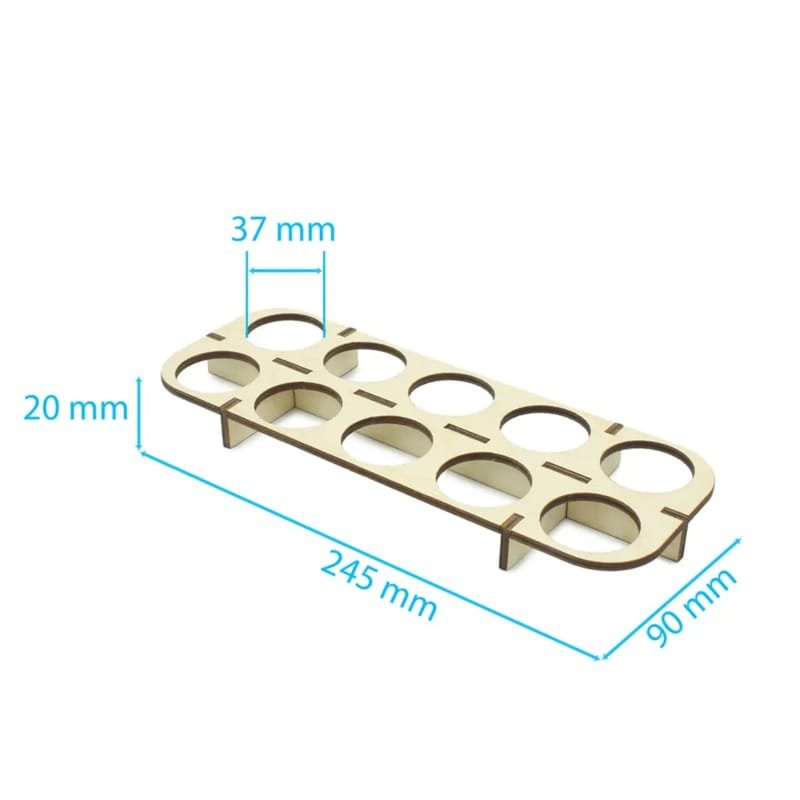 Laser Cut Wooden Egg Holder, Wooden Egg Tray Stand