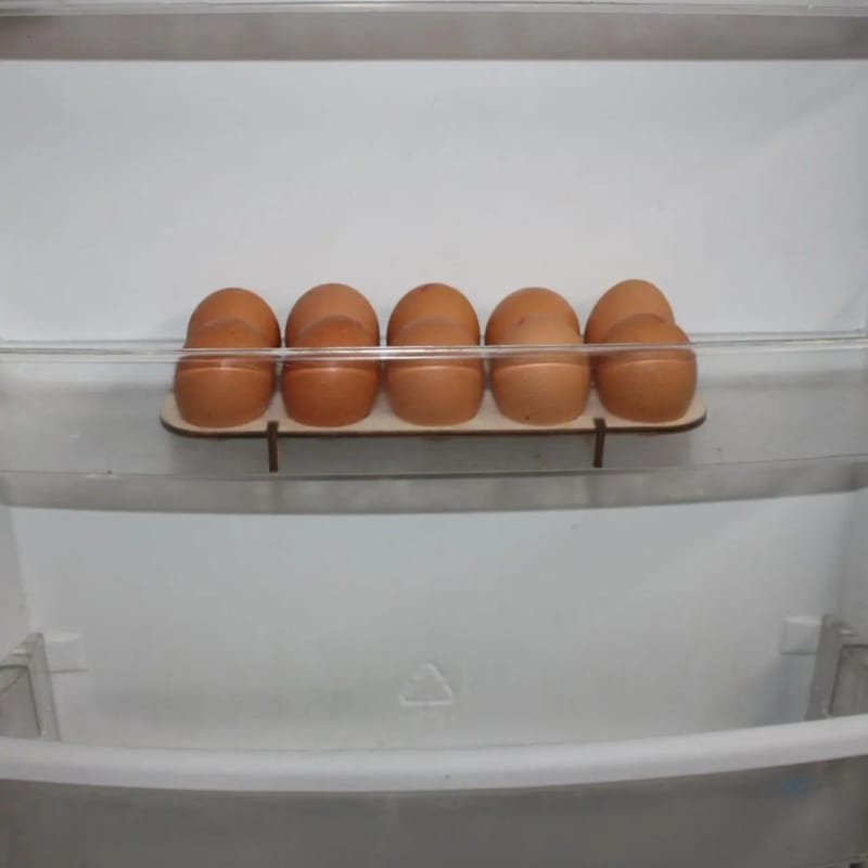 Laser Cut Wooden Egg Holder, Wooden Egg Tray Stand