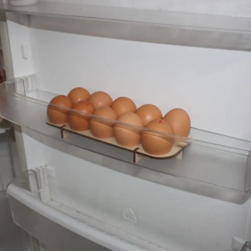 Laser Cut Wooden Egg Holder, Wooden Egg Tray Stand