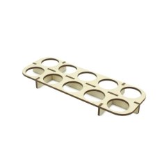 Laser Cut Wooden Egg Holder, Wooden Egg Tray Stand