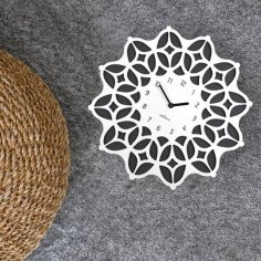 Laser Cut Boho Decorative Wall Clock
