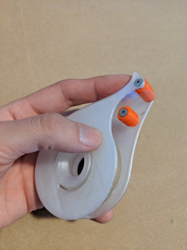 1/2″ Tape Dispenser / Applicator 3D Printer Model Download Free STL ...
