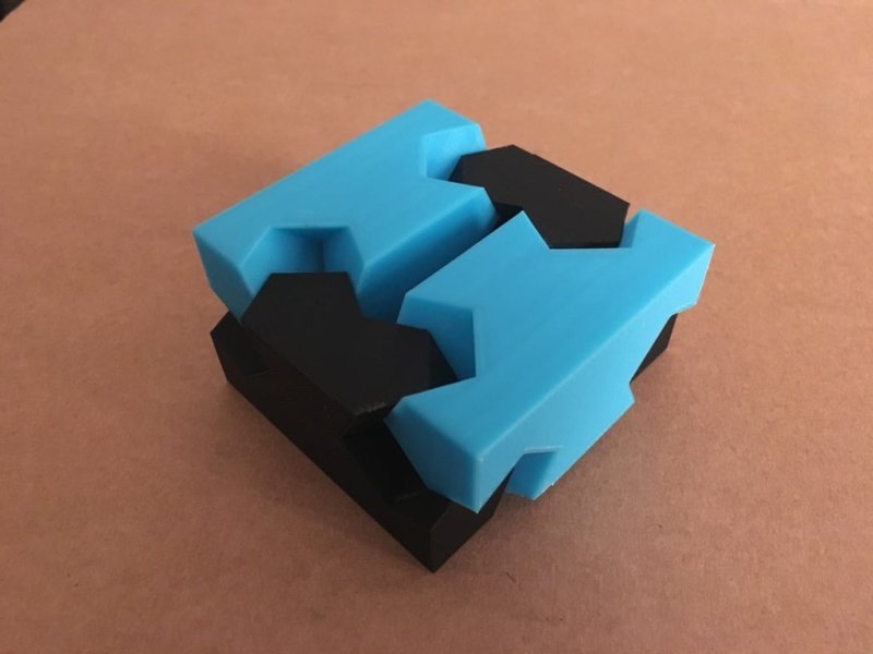Kawai Tsugite Joint Puzzle 3D Printer Model Download Free STL File
