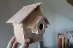 Laser Cut Safe Bird House