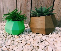 Geometric Planters V2 3D Printer Model