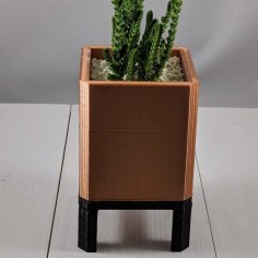 Square Planter 3D Printer Model