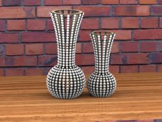 Laser cut Vase Free Vector