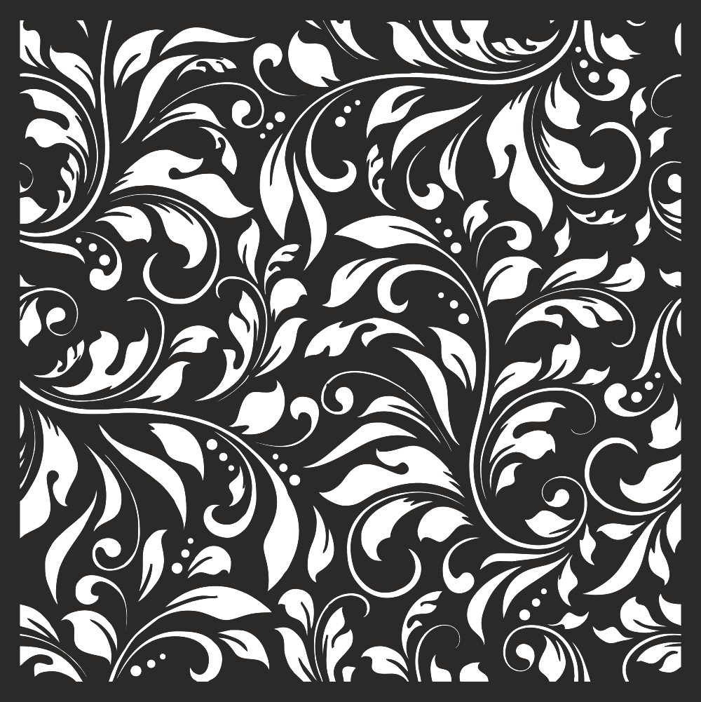 Damask Floral Vector Seamless Pattern Free Vector cdr ...