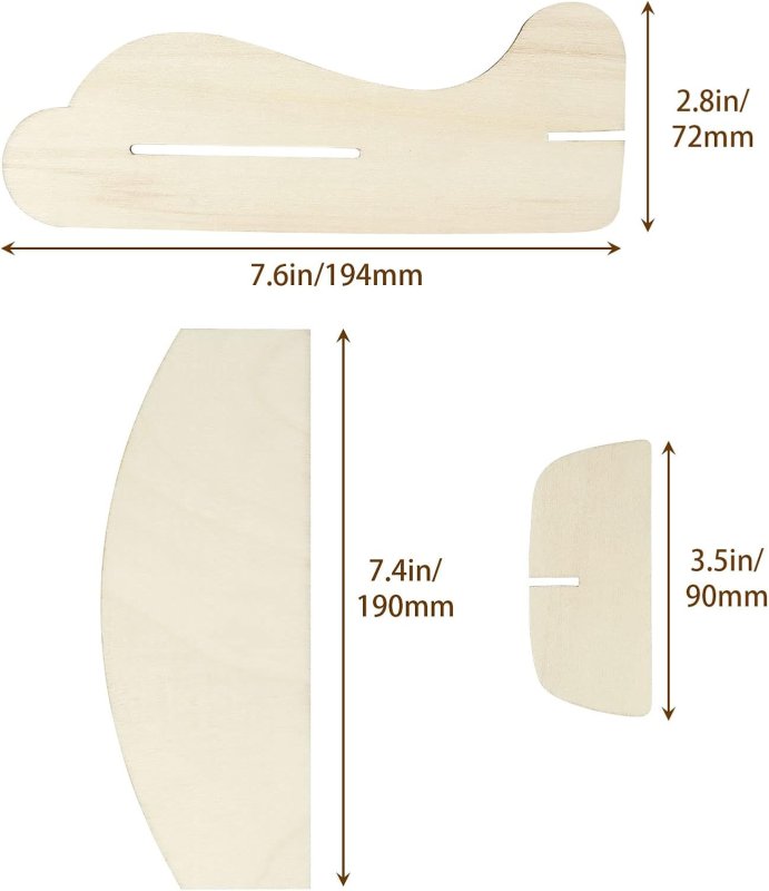 Laser Cut Wood Airplane Kits Handicraft Plane Airplane For Birthday Party Carnival Party