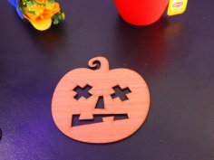 Laser Cut Halloween Drink Coasters DXF File