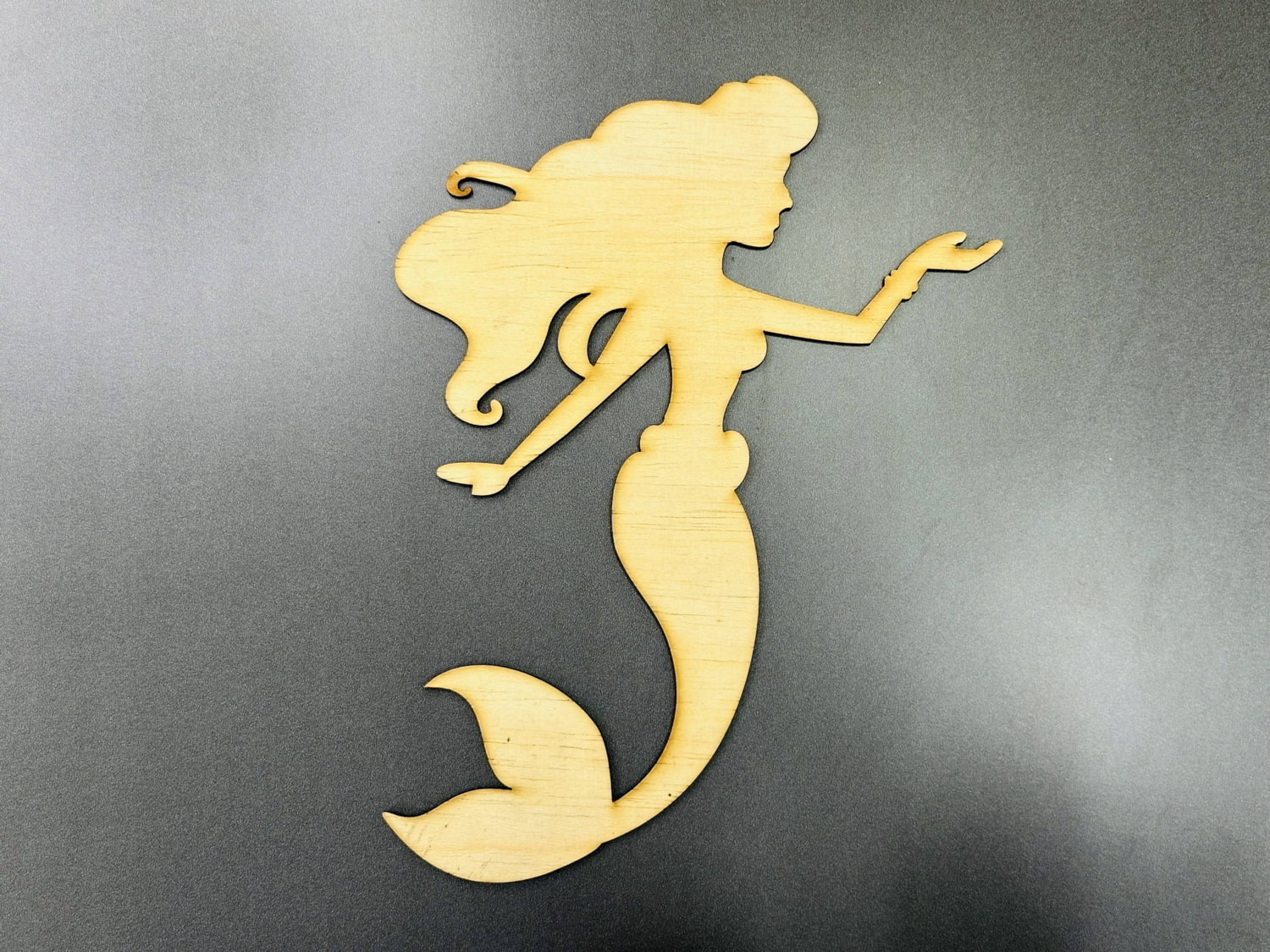 Laser Cut Mermaid Wall Decor Free Vector