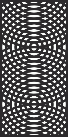 Decorative Screen Pattern for CNC Laser Free Vector