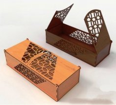 Laser Cut Wooden Keepsake Gift Box Free Vector