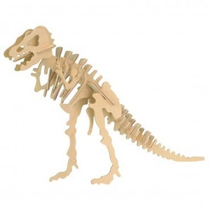 Rompecabezas 3D tiranosaurio rex