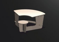 Kid’s Table and Chair DXF File