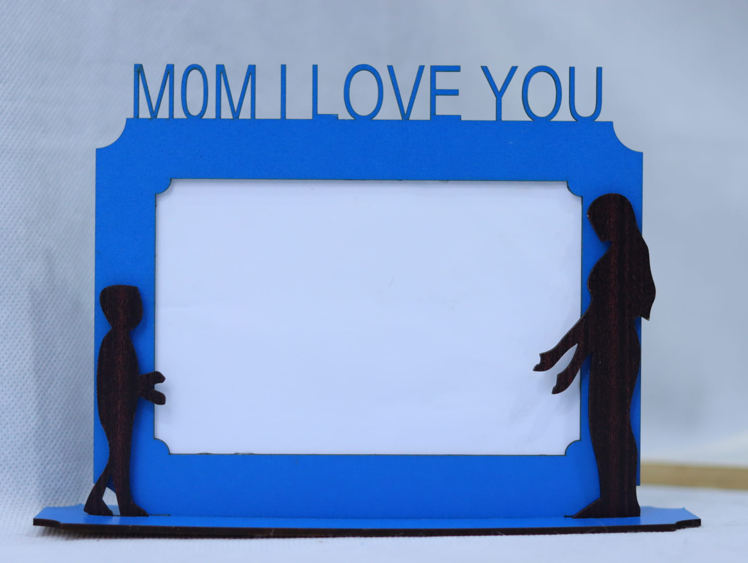 Laser Cut Mom Picture Frame Free Vector