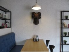 Laser Cut Goat Head Wall Mount Free Vector