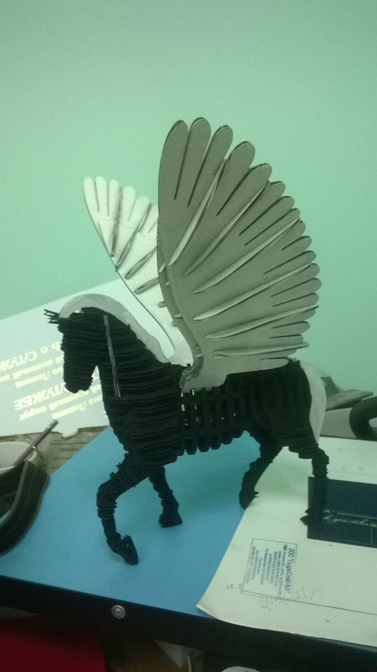 مجنح الحصان 3D اللغز