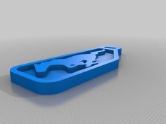 Mustang Keychain 3D Printer Model