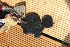 Turtle Keychain 3D Printer Model