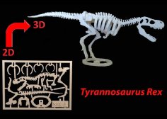 T-Rex Kit Card (Re-upload) 3D Printer Model