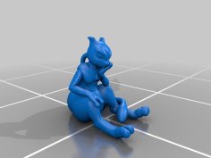 Mewtwo Thinker 3D Printer Model