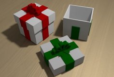 Christmas Present – Gift Box 3D Printer Model